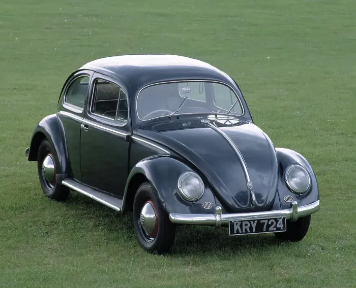 Framed Print : 1953 Volkswagen Beetle export Framed Print : 1953 Volkswagen Beetle export