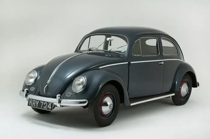 Framed Print : 1953 Volkswagen Beetle Export Framed Print : 1953 Volkswagen Beetle Export