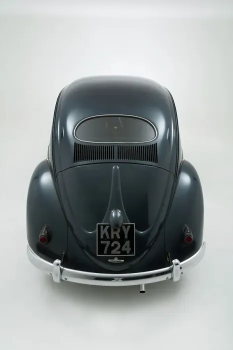 Framed Print : 1953 Volkswagen Beetle Export Framed Print : 1953 Volkswagen Beetle Export