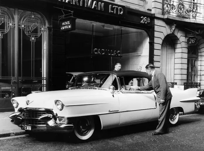 Framed Print : 1954 Cadillac Convertible, (c1954?) Framed Print : 1954 Cadillac Convertible, (c1954?)