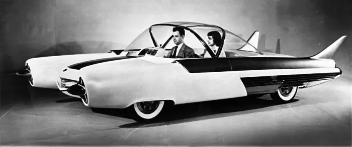 Framed Print : 1954 Ford FX Atmos concept car. Creator: Unknown Framed Print : 1954 Ford FX Atmos concept car. Creator: Unknown