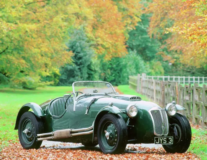 Framed Print : 1954 Frazer Nash Le Mans Replica