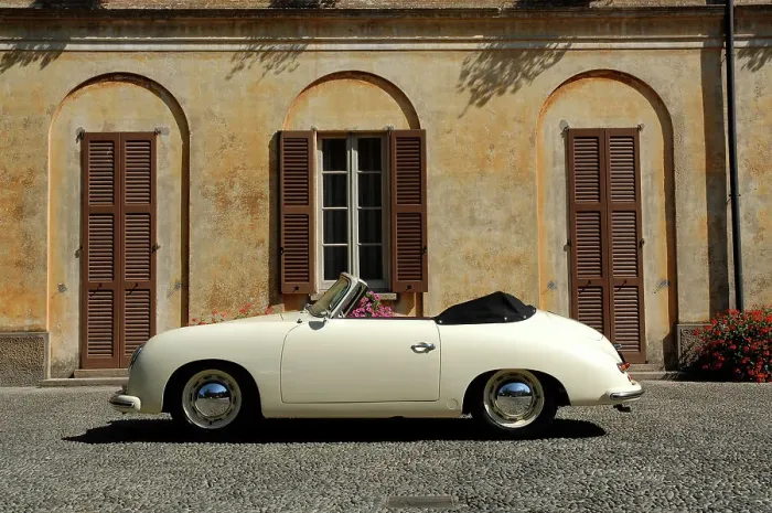 Framed Print : 1954 Porsche 356 1300S Cabriolet Framed Print : 1954 Porsche 356 1300S Cabriolet