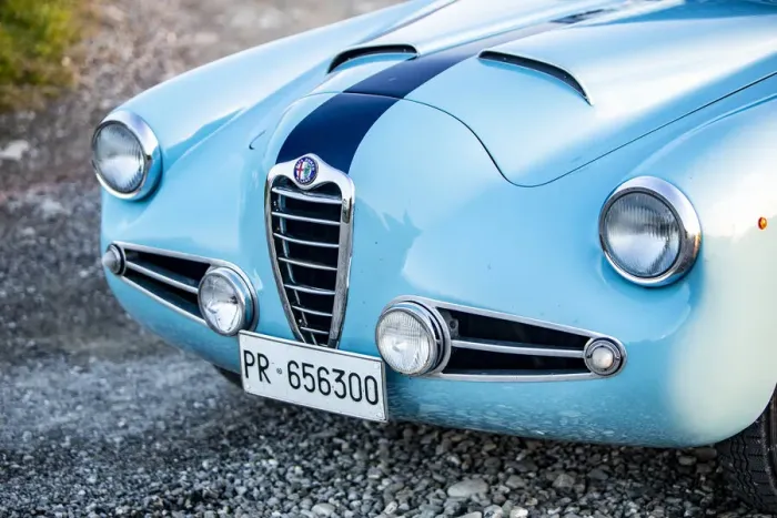 Framed Print : 1955 Alfa Romeo 1900 SZ coupe Zagato. Creator: Unknown Framed Print : 1955 Alfa Romeo 1900 SZ coupe Zagato. Creator: Unknown