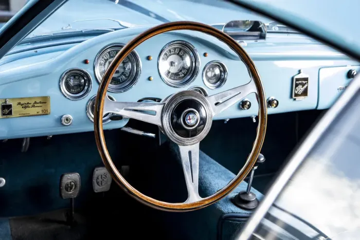 Framed Print : 1955 Alfa Romeo 1900 SZ coupe Zagato. Creator: Unknown Framed Print : 1955 Alfa Romeo 1900 SZ coupe Zagato. Creator: Unknown