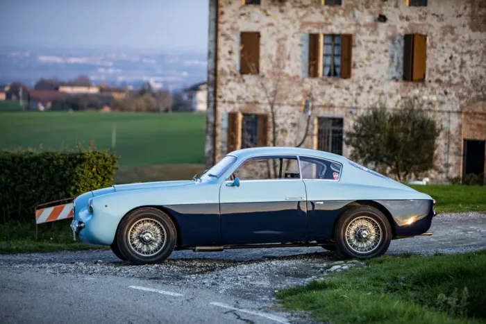 Framed Print : 1955 Alfa Romeo 1900 SZ coupe Zagato. Creator: Unknown Framed Print : 1955 Alfa Romeo 1900 SZ coupe Zagato. Creator: Unknown