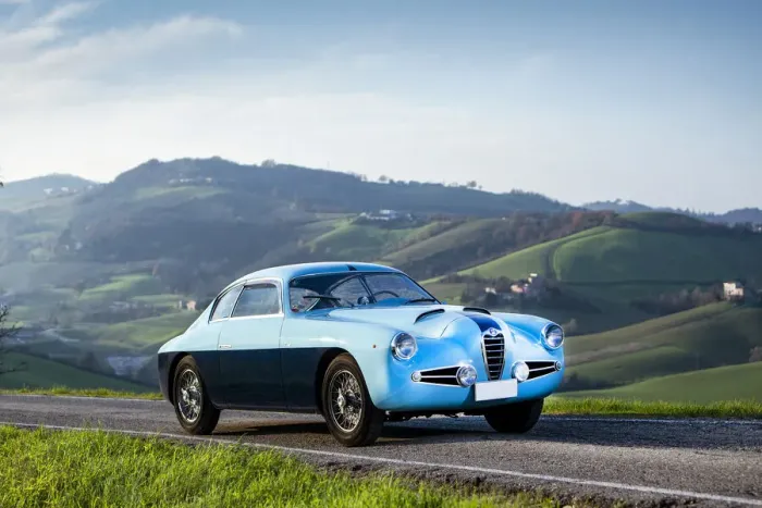 Framed Print : 1955 Alfa Romeo 1900 SZ coupe Zagato. Creator: Unknown Framed Print : 1955 Alfa Romeo 1900 SZ coupe Zagato. Creator: Unknown