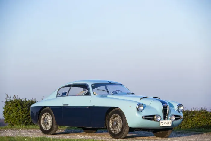 Framed Print : 1955 Alfa Romeo 1900 SZ coupe Zagato. Creator: Unknown Framed Print : 1955 Alfa Romeo 1900 SZ coupe Zagato. Creator: Unknown