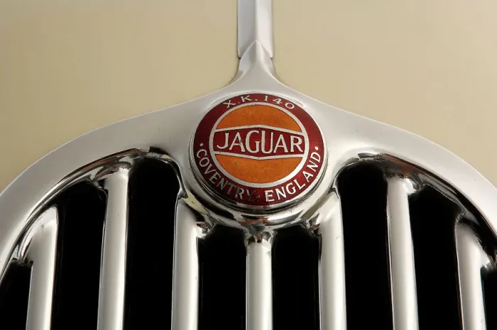 Framed Print : 1955 Jaguar XK140 Framed Print : 1955 Jaguar XK140