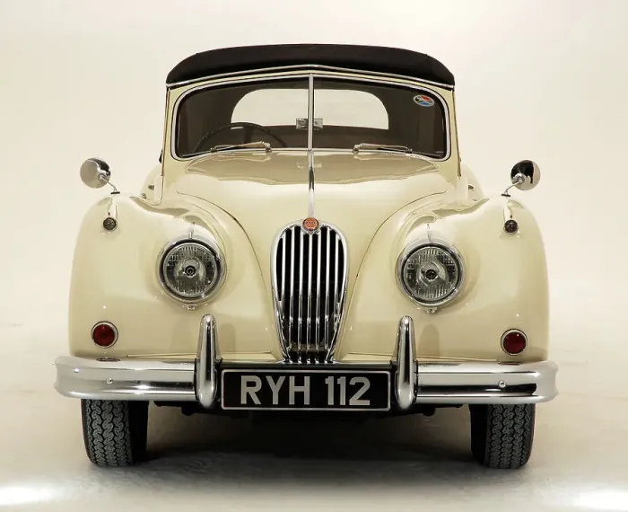 Framed Print : 1955 Jaguar XK140 Framed Print : 1955 Jaguar XK140