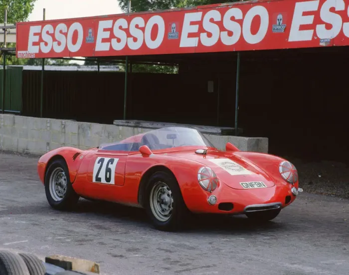 Framed Print : 1955 Porsche 550 Spyder. Creator: Unknown Framed Print : 1955 Porsche 550 Spyder. Creator: Unknown