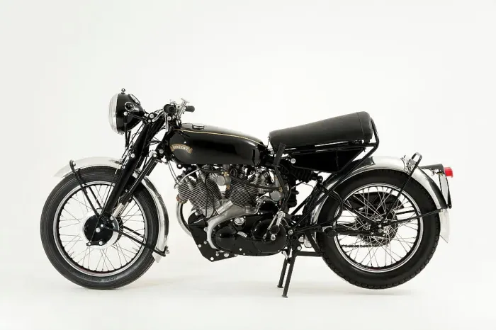 Framed Print : 1955 Vincent Black Shadow
