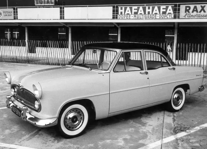 Framed Print : 1956 Simca Vedette. Creator: Unknown Framed Print : 1956 Simca Vedette. Creator: Unknown