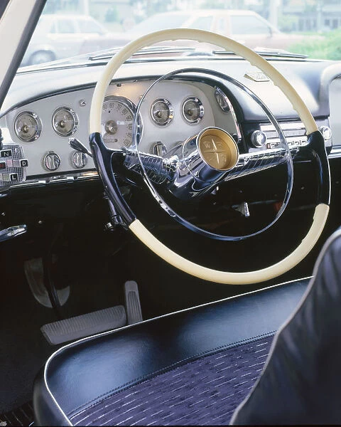 1956 De Soto Firedome dashboard. Creator: Unknown