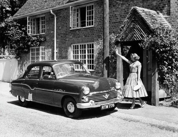 Framed Print : 1956 Vauxhall Velox, (c1956?) Framed Print : 1956 Vauxhall Velox, (c1956?)