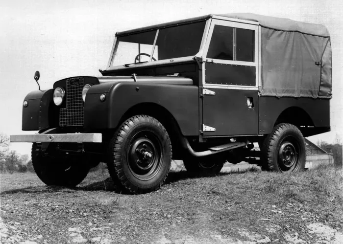 Framed Print : 1957 Land Rover Series 1. Creator: Unknown Framed Print : 1957 Land Rover Series 1. Creator: Unknown