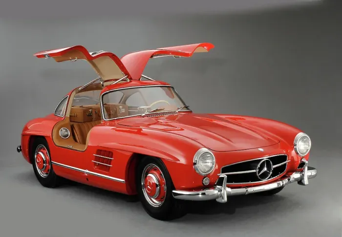 Framed Print : 1957 Mercedes Benz 300 SL Gullwing Framed Print : 1957 Mercedes Benz 300 SL Gullwing