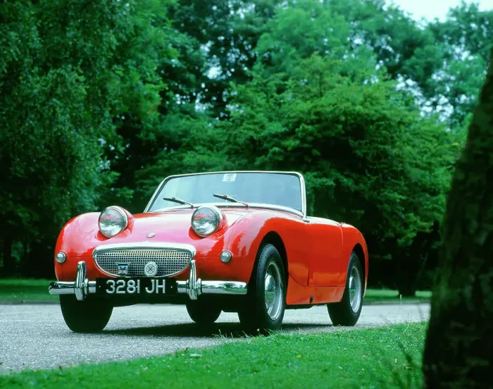 Framed Print : 1958 Austin Healey Sprite