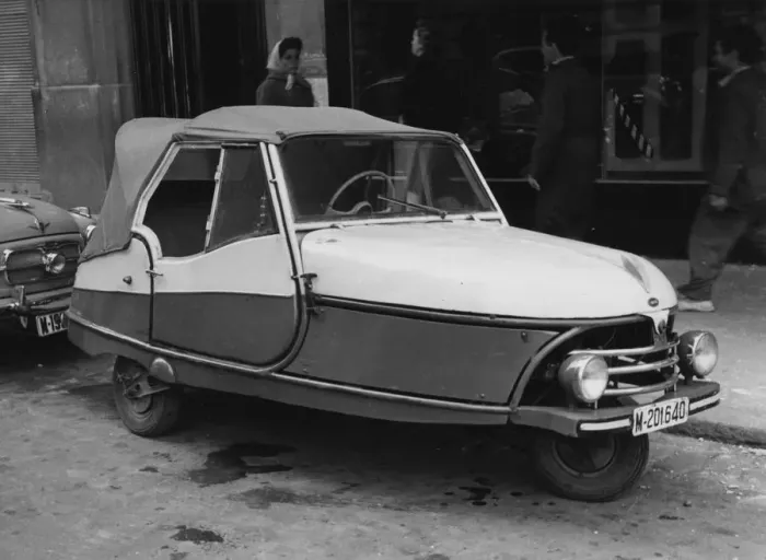 Framed Print : 1958 David 3 wheeler. Creator: Unknown Framed Print : 1958 David 3 wheeler. Creator: Unknown