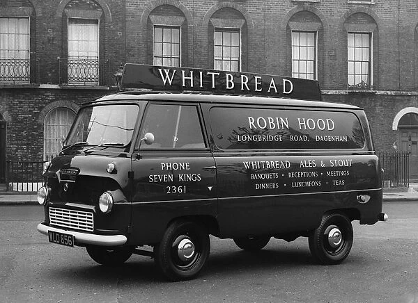 1958 Ford Thames 400e van. Creator: Unknown