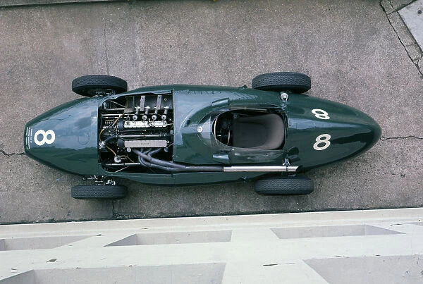 1958 Vanwall viewed from above. Creator: Unknown