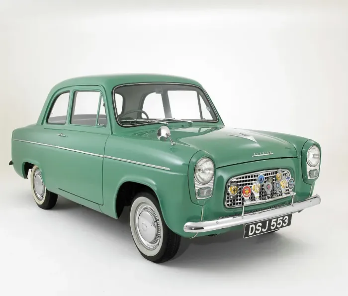 Framed Print : 1959 Ford Popular 100E Framed Print : 1959 Ford Popular 100E