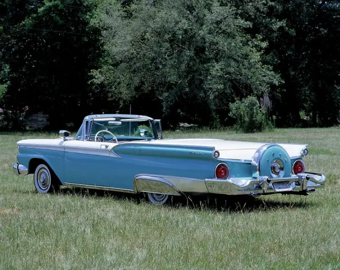 Framed Print : 1959 Ford Skyliner Framed Print : 1959 Ford Skyliner