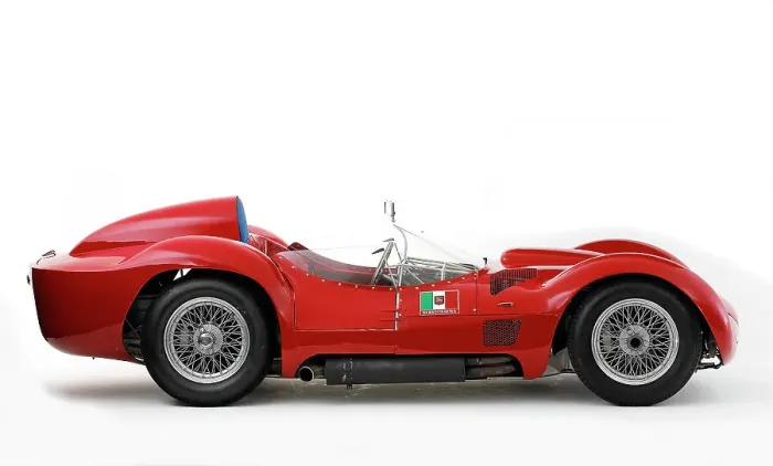 Framed Print : 1960 Maserati Tipo 60 Bird Cage
