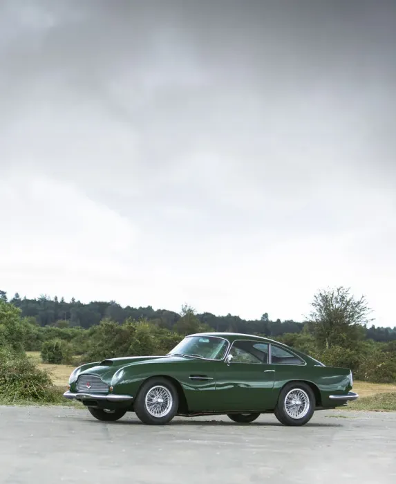 Framed Print : 1961 Aston Martin DB4 GT previously owned by Donald Campbell. Creator: Unknown Framed Print : 1961 Aston Martin DB4 GT previously owned by Donald Campbell. Creator: Unknown