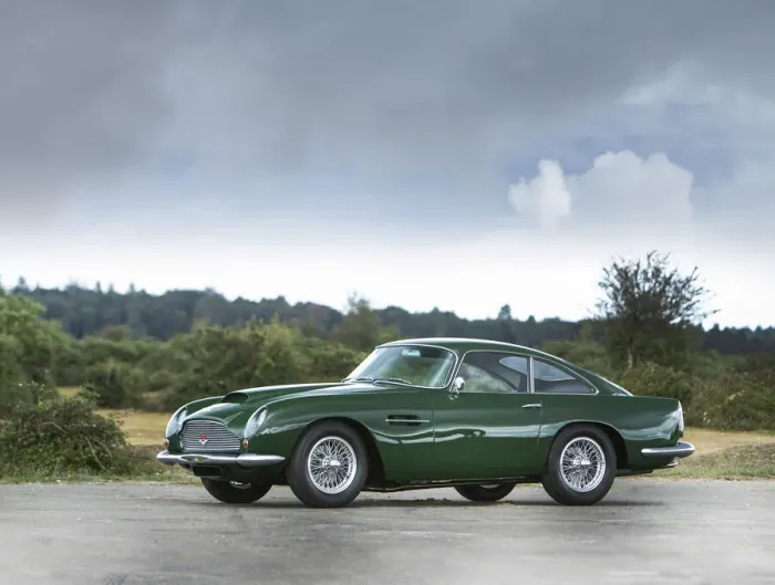 Framed Print : 1961 Aston Martin DB4 GT previously owned by Donald Campbell. Creator: Unknown Framed Print : 1961 Aston Martin DB4 GT previously owned by Donald Campbell. Creator: Unknown