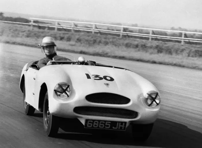 Framed Print : 1961 Fairthorpe Minor at Silverstone. Creator: Unknown Framed Print : 1961 Fairthorpe Minor at Silverstone. Creator: Unknown