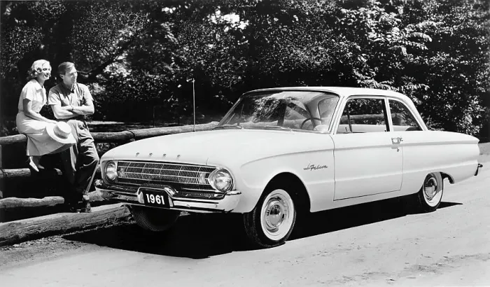 Framed Print : 1961 Ford Falcon Tudor sedan Framed Print : 1961 Ford Falcon Tudor sedan