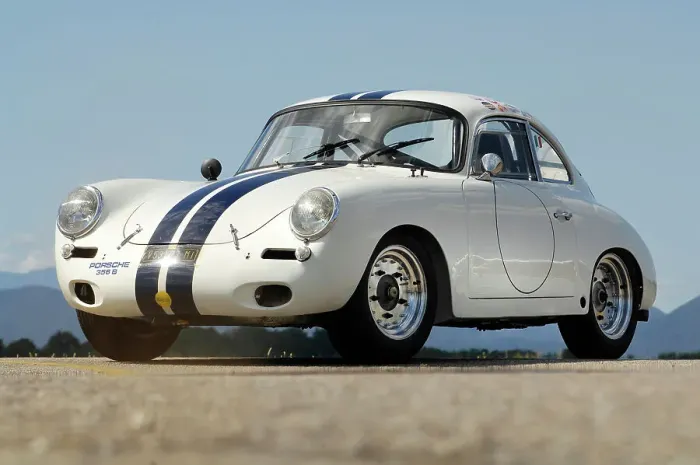 Framed Print : 1961 Porsche 356 B 1600 GTS Framed Print : 1961 Porsche 356 B 1600 GTS