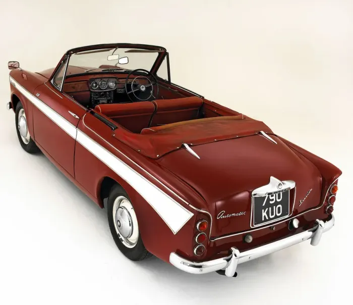 Framed Print : 1962 Singer Gazelle 1600 IIIc Convertible. Creator: Unknown Framed Print : 1962 Singer Gazelle 1600 IIIc Convertible. Creator: Unknown