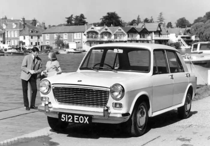 Framed Print : 1963 Austin 1100. Creator: Unknown Framed Print : 1963 Austin 1100. Creator: Unknown
