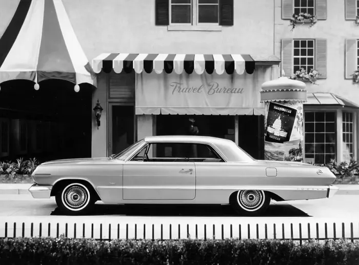Framed Print : 1963 Chevrolet Impala sport coupe, (c1963?) Framed Print : 1963 Chevrolet Impala sport coupe, (c1963?)