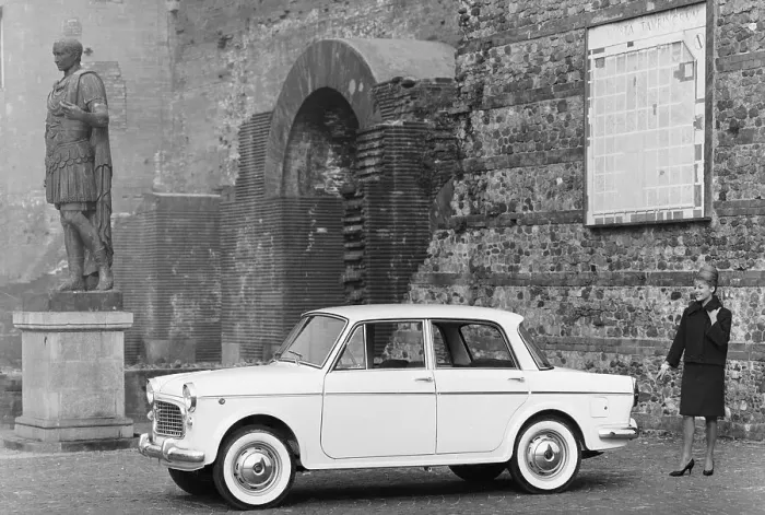 Framed Print : 1963 Fiat 1100 Speciale, 1960s Framed Print : 1963 Fiat 1100 Speciale, 1960s