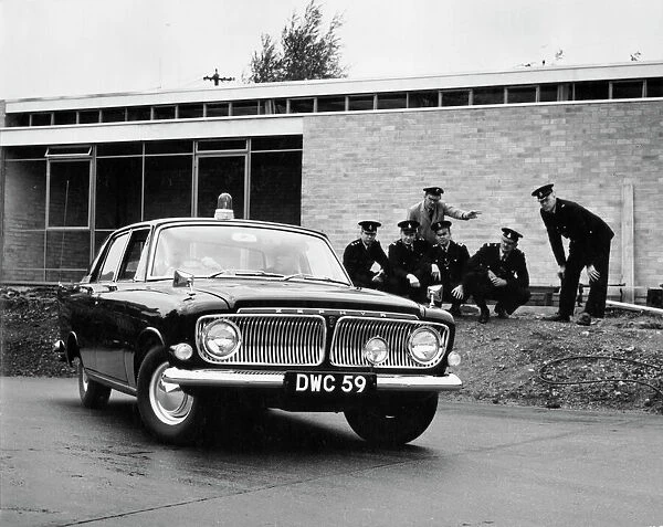 1963 Ford Zephyr Police car. Creator: Unknown