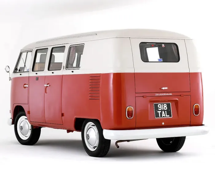 Framed Print : 1963 Volkswagen Devon Camper van Framed Print : 1963 Volkswagen Devon Camper van