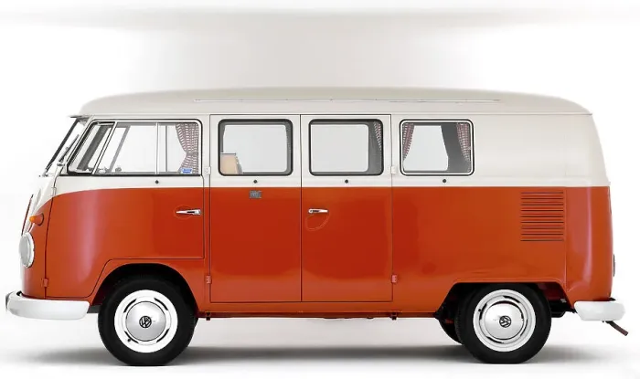 Framed Print : 1963 Volkswagen Devon Camper van Framed Print : 1963 Volkswagen Devon Camper van