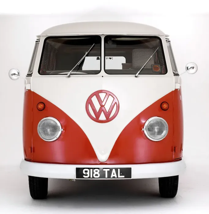 Framed Print : 1963 Volkswagen Devon Camper van Framed Print : 1963 Volkswagen Devon Camper van