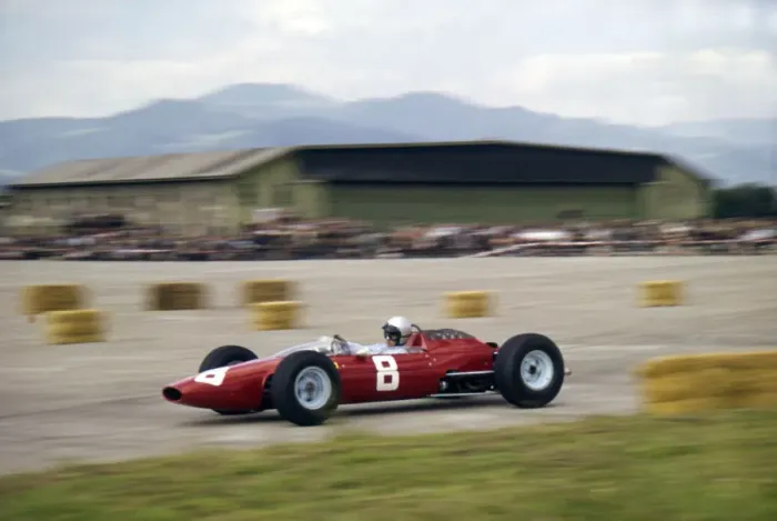 Framed Print : 1964 Ferrari 158, Lorenzo Bandini, Austrian Grand Prix winner. Creator: Unknown Framed Print : 1964 Ferrari 158, Lorenzo Bandini, Austrian Grand Prix winner. Creator: Unknown