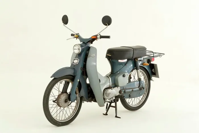 Framed Print : 1964 Honda C50 scooter Framed Print : 1964 Honda C50 scooter