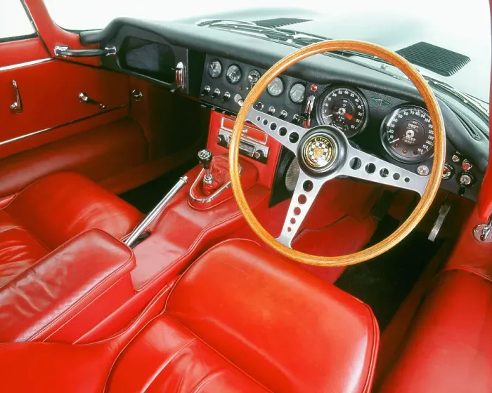 Framed Print : 1964 Jaguar E type 3.8 interior Framed Print : 1964 Jaguar E type 3.8 interior