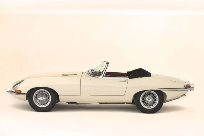 Framed Print : 1964 Jaguar E type Series 1 drophead coupe. Creator: Unknown Framed Print : 1964 Jaguar E type Series 1 drophead coupe. Creator: Unknown