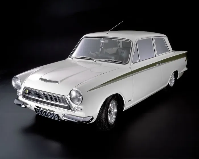 Framed Print : 1964 Lotus Cortina mk1 Framed Print : 1964 Lotus Cortina mk1