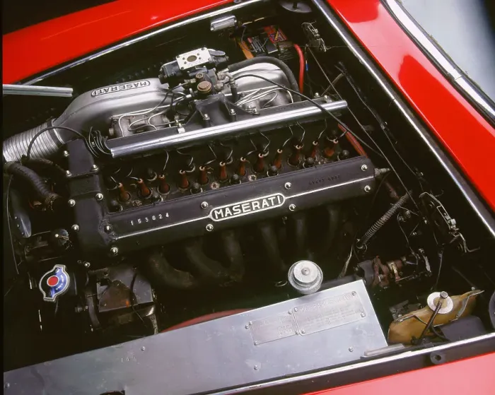 Framed Print : 1964 Maserati Sebring 3500gt engine Framed Print : 1964 Maserati Sebring 3500gt engine