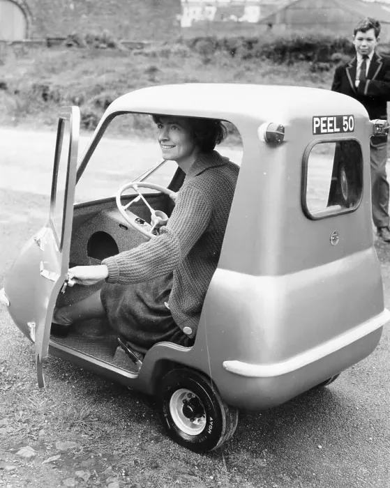Framed Print : 1964 Peel P50, (c1964?) Framed Print : 1964 Peel P50, (c1964?)