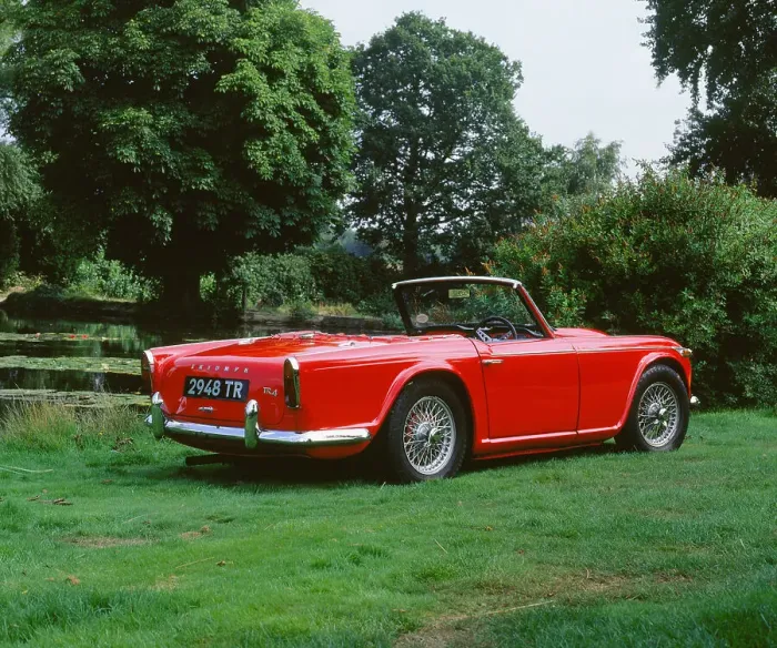 Framed Print : 1964 Triumph TR4 Framed Print : 1964 Triumph TR4