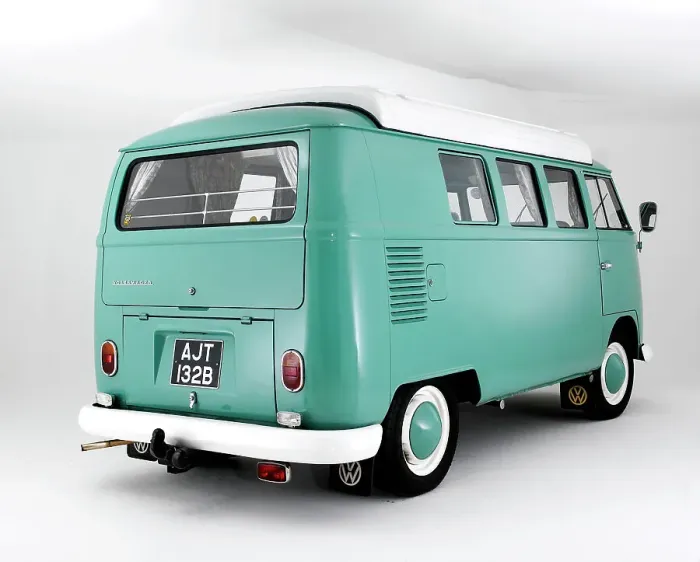 Framed Print : 1964 VW Kombi Camper Framed Print : 1964 VW Kombi Camper